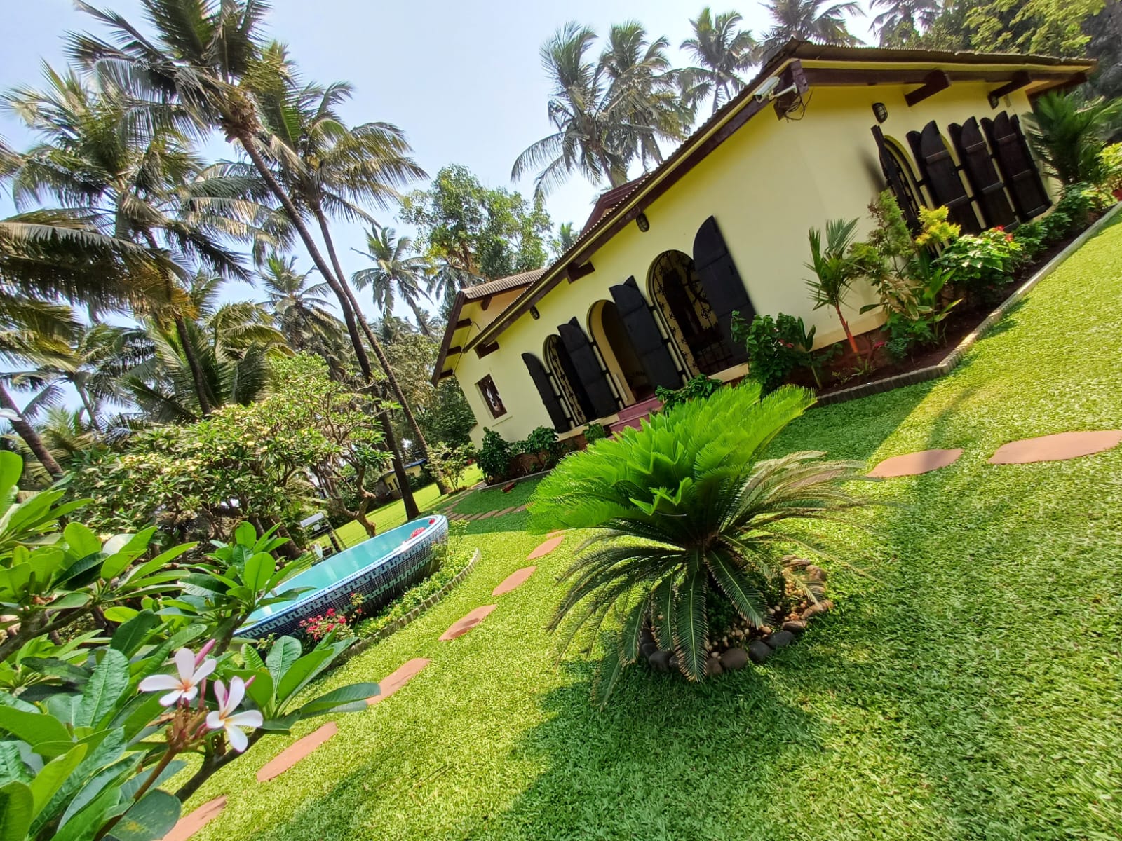 Farmhouse plot development